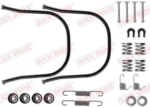 комплект принадлежности, спирани челюсти QUICK BRAKE 105-0634