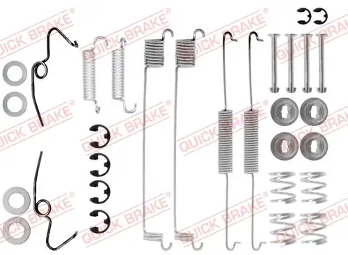 комплект принадлежности, спирани челюсти QUICK BRAKE 105-0641