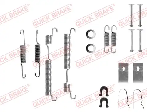 комплект принадлежности, спирани челюсти QUICK BRAKE 105-0653