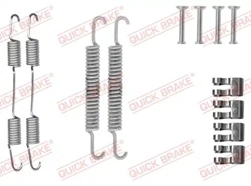 комплект принадлежности, спирани челюсти QUICK BRAKE 105-0666