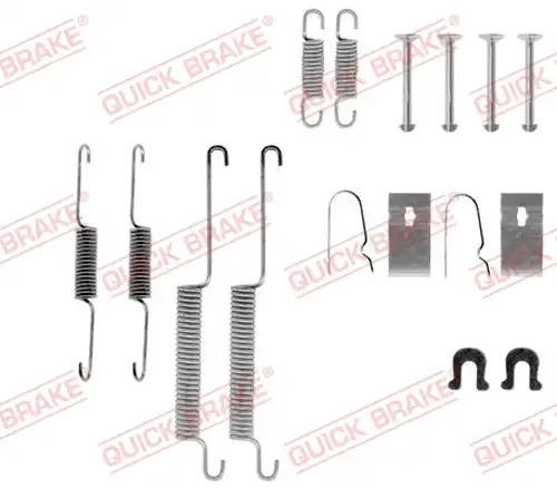 комплект принадлежности, спирани челюсти QUICK BRAKE 105-0668