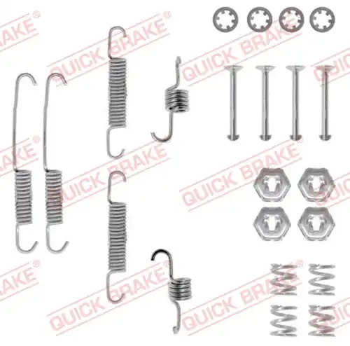 комплект принадлежности, спирани челюсти QUICK BRAKE 105-0673