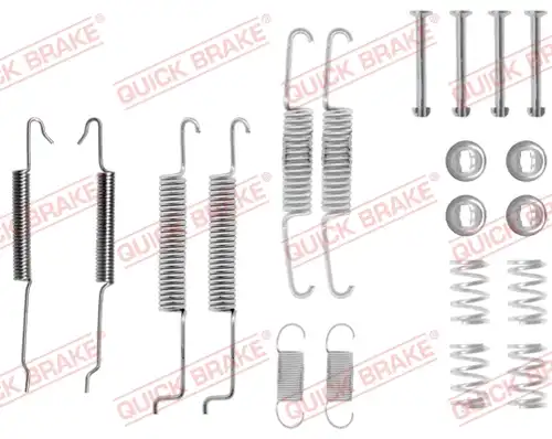 комплект принадлежности, спирани челюсти QUICK BRAKE 105-0680