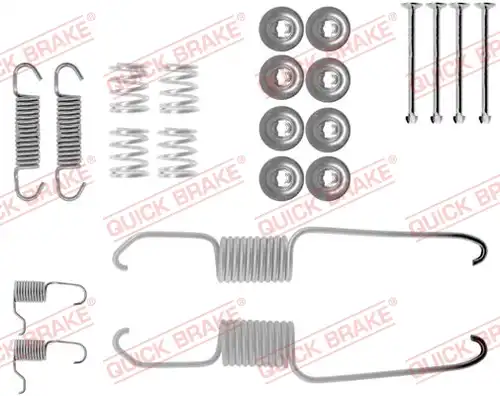 комплект принадлежности, спирани челюсти QUICK BRAKE 105-0685