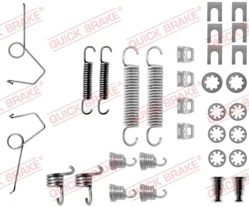 комплект принадлежности, спирани челюсти QUICK BRAKE 105-0686