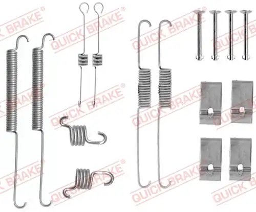 комплект принадлежности, спирани челюсти QUICK BRAKE 105-0688