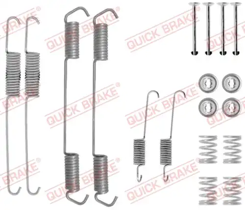 комплект принадлежности, спирани челюсти QUICK BRAKE 105-0689