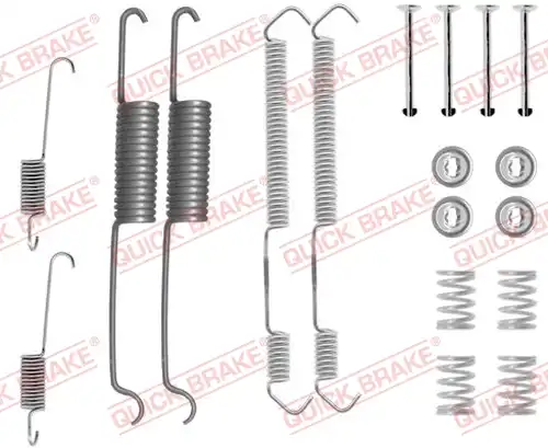 комплект принадлежности, спирани челюсти QUICK BRAKE 105-0691