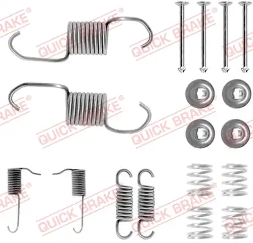 комплект принадлежности, спирани челюсти QUICK BRAKE 105-0696