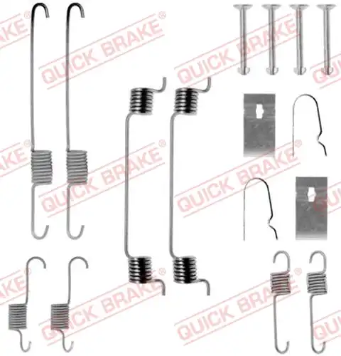 комплект принадлежности, спирани челюсти QUICK BRAKE 105-0699
