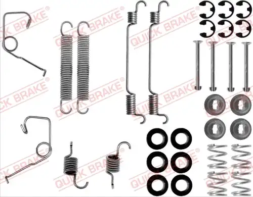 комплект принадлежности, спирани челюсти QUICK BRAKE 105-0706