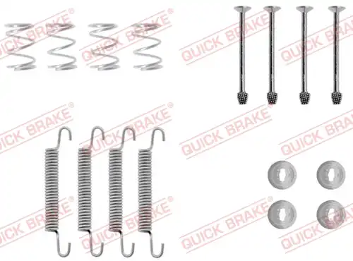 комплект принадлежности, челюсти за ръчна спирачка QUICK BRAKE 105-0711