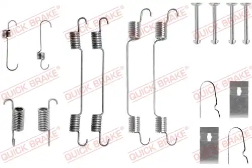 комплект принадлежности, спирани челюсти QUICK BRAKE 105-0722
