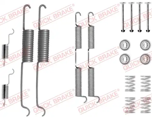 комплект принадлежности, спирани челюсти QUICK BRAKE 105-0727
