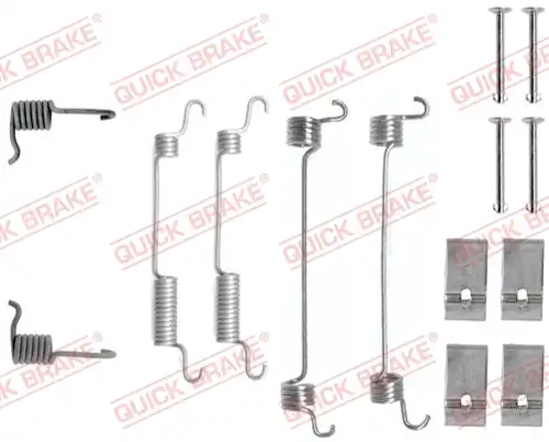 комплект принадлежности, спирани челюсти QUICK BRAKE 105-0735