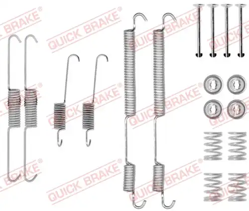 комплект принадлежности, спирани челюсти QUICK BRAKE 105-0753