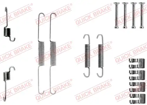 комплект принадлежности, спирани челюсти QUICK BRAKE 105-0763