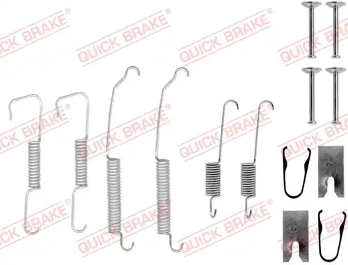 комплект принадлежности, спирани челюсти QUICK BRAKE 105-0773