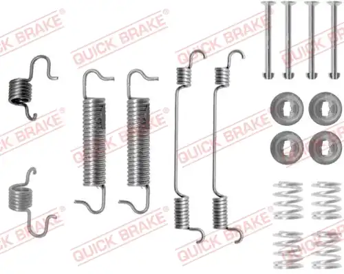 комплект принадлежности, спирани челюсти QUICK BRAKE 105-0780