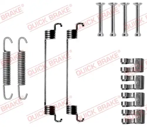 комплект принадлежности, спирани челюсти QUICK BRAKE 105-0783