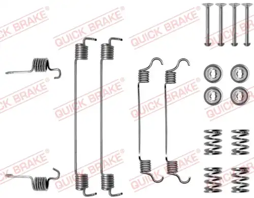 комплект принадлежности, спирани челюсти QUICK BRAKE 105-0784