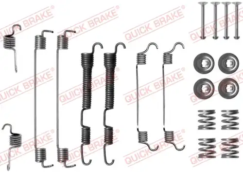 комплект принадлежности, спирани челюсти QUICK BRAKE 105-0786