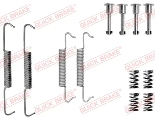 комплект принадлежности, челюсти за ръчна спирачка QUICK BRAKE 105-0793