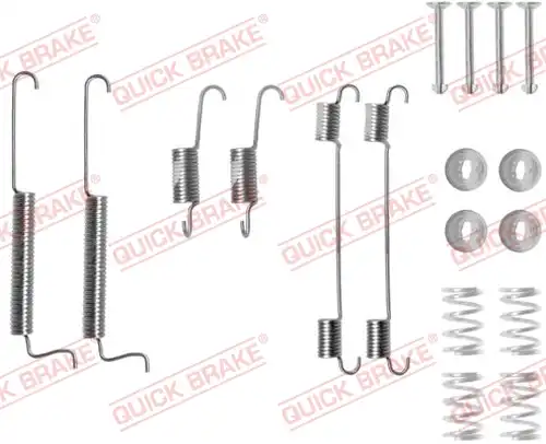 комплект принадлежности, спирани челюсти QUICK BRAKE 105-0795