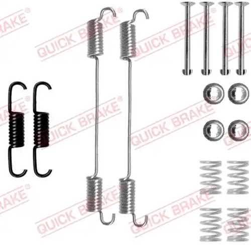 комплект принадлежности, спирани челюсти QUICK BRAKE 105-0796