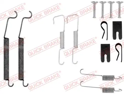 комплект принадлежности, спирани челюсти QUICK BRAKE 105-0805