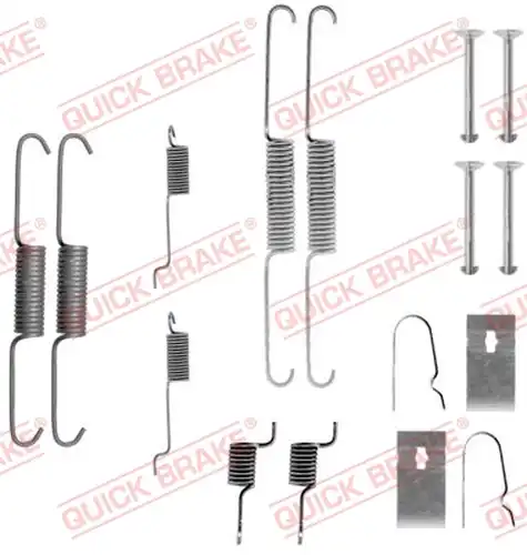 комплект принадлежности, спирани челюсти QUICK BRAKE 105-0811