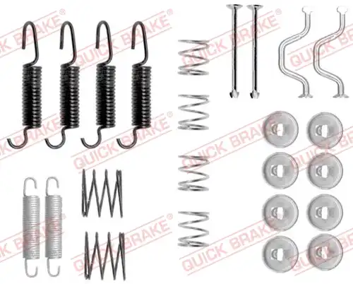 комплект принадлежности, челюсти за ръчна спирачка QUICK BRAKE 105-0816