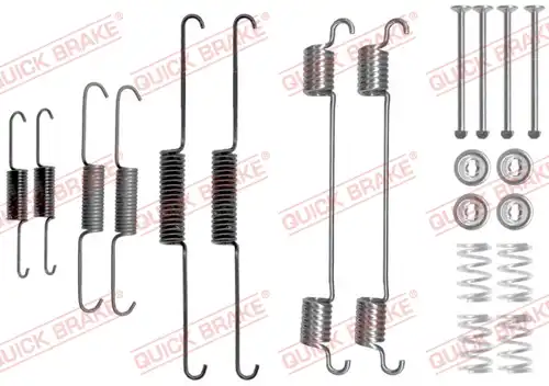 комплект принадлежности, спирани челюсти QUICK BRAKE 105-0817