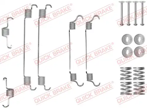 комплект принадлежности, спирани челюсти QUICK BRAKE 105-0820