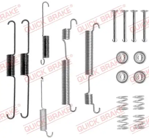 комплект принадлежности, спирани челюсти QUICK BRAKE 105-0824