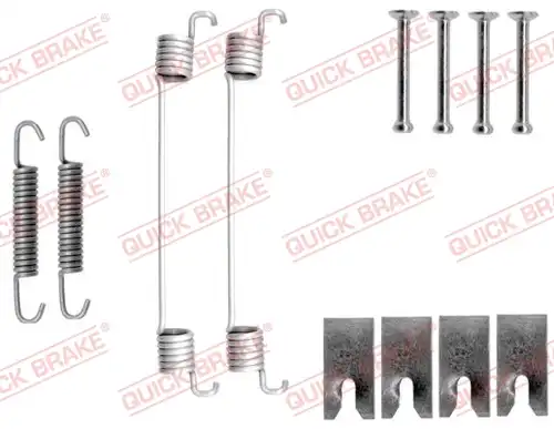 комплект принадлежности, спирани челюсти QUICK BRAKE 105-0827