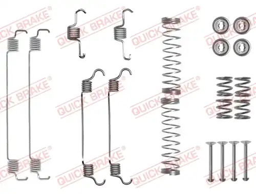 комплект принадлежности, спирани челюсти QUICK BRAKE 105-0835
