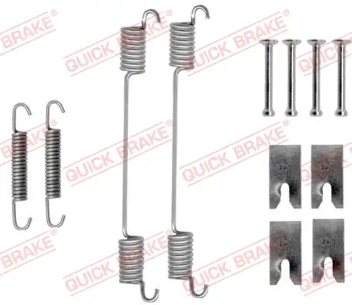 комплект принадлежности, спирани челюсти QUICK BRAKE 105-0836