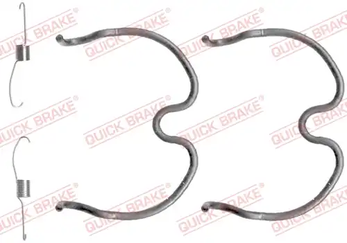 комплект принадлежности, спирани челюсти QUICK BRAKE 105-0837