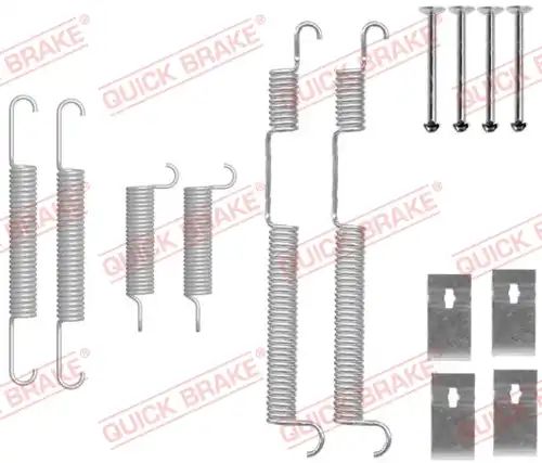 комплект принадлежности, спирани челюсти QUICK BRAKE 105-0844