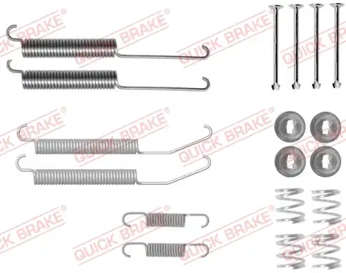 комплект принадлежности, спирани челюсти QUICK BRAKE 105-0845