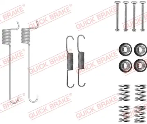 комплект принадлежности, челюсти за ръчна спирачка QUICK BRAKE 105-0848