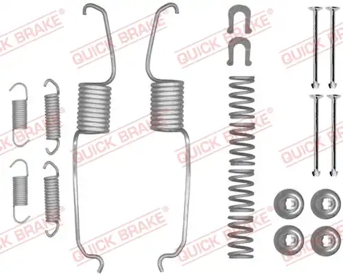 комплект принадлежности, спирани челюсти QUICK BRAKE 105-0853