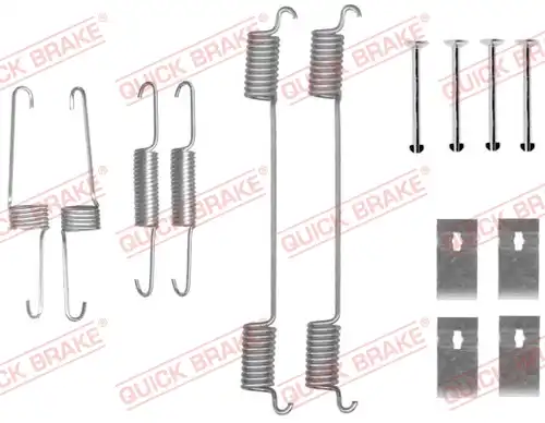 комплект принадлежности, спирани челюсти QUICK BRAKE 105-0859
