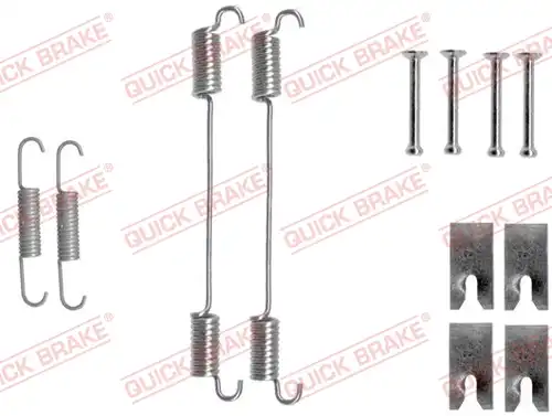 комплект принадлежности, спирани челюсти QUICK BRAKE 105-0862