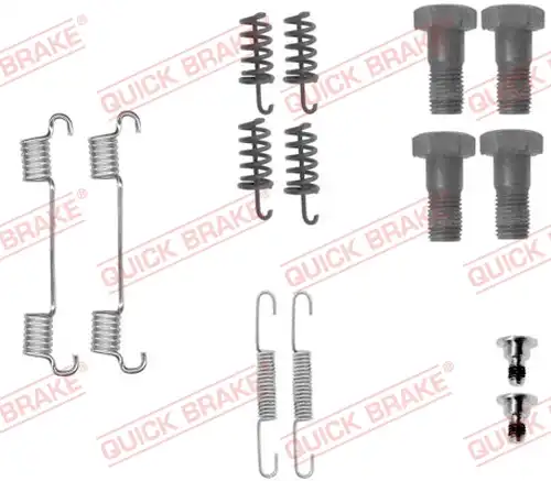 комплект принадлежности, челюсти за ръчна спирачка QUICK BRAKE 105-0867