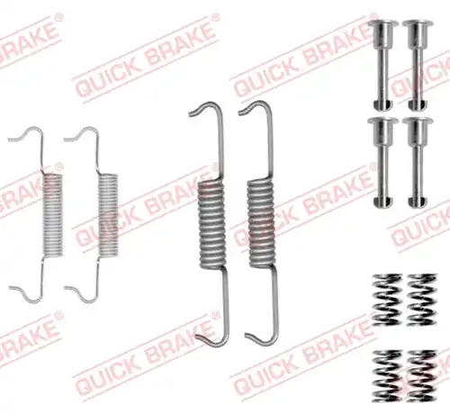 комплект принадлежности, челюсти за ръчна спирачка QUICK BRAKE 105-0877