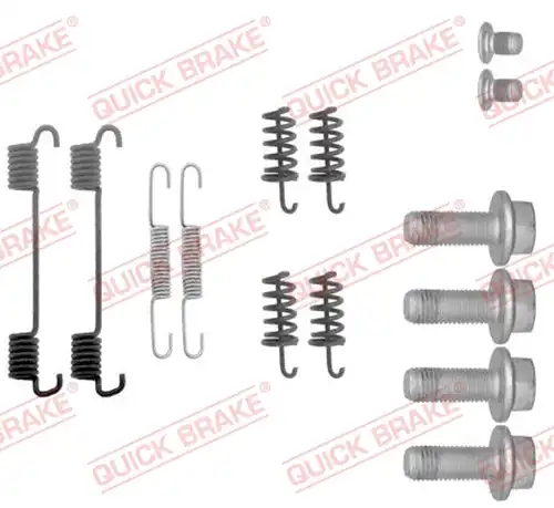 комплект принадлежности, челюсти за ръчна спирачка QUICK BRAKE 105-0878