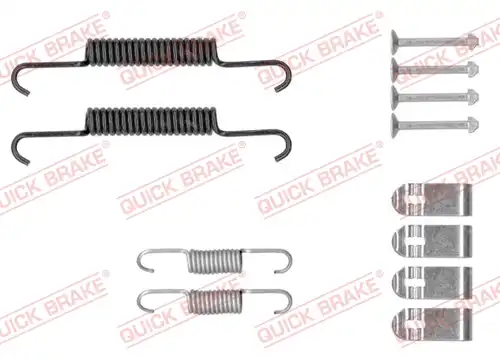 комплект принадлежности, челюсти за ръчна спирачка QUICK BRAKE 105-0881