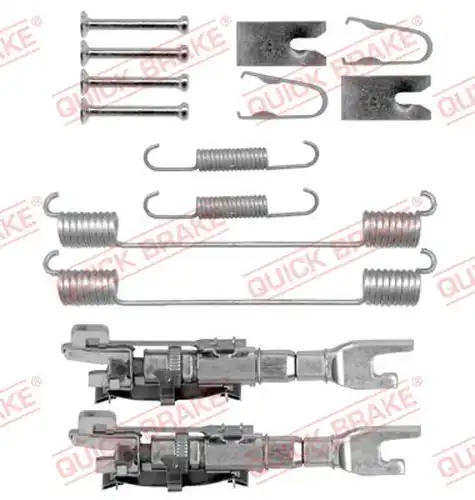 комплект принадлежности, спирани челюсти QUICK BRAKE 105-0883S